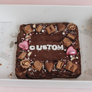 Custom Brownie Slab