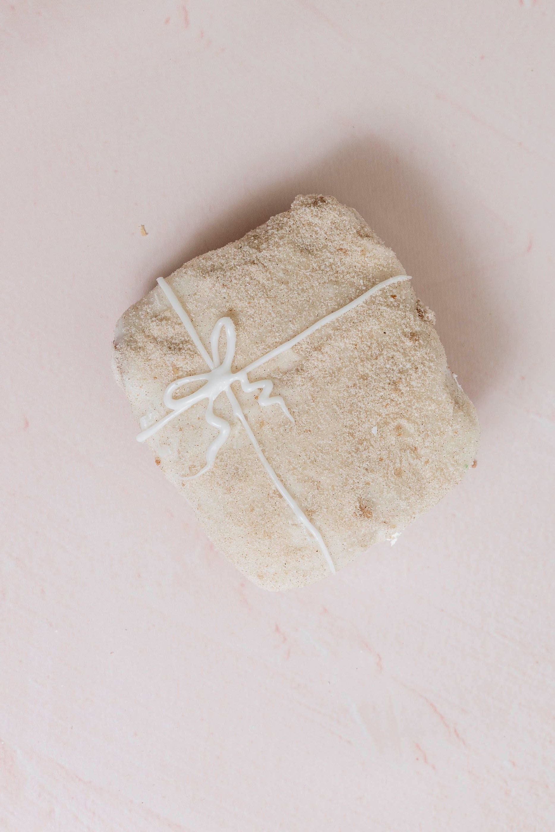 Cinnamon sugar glazed gift doughnut