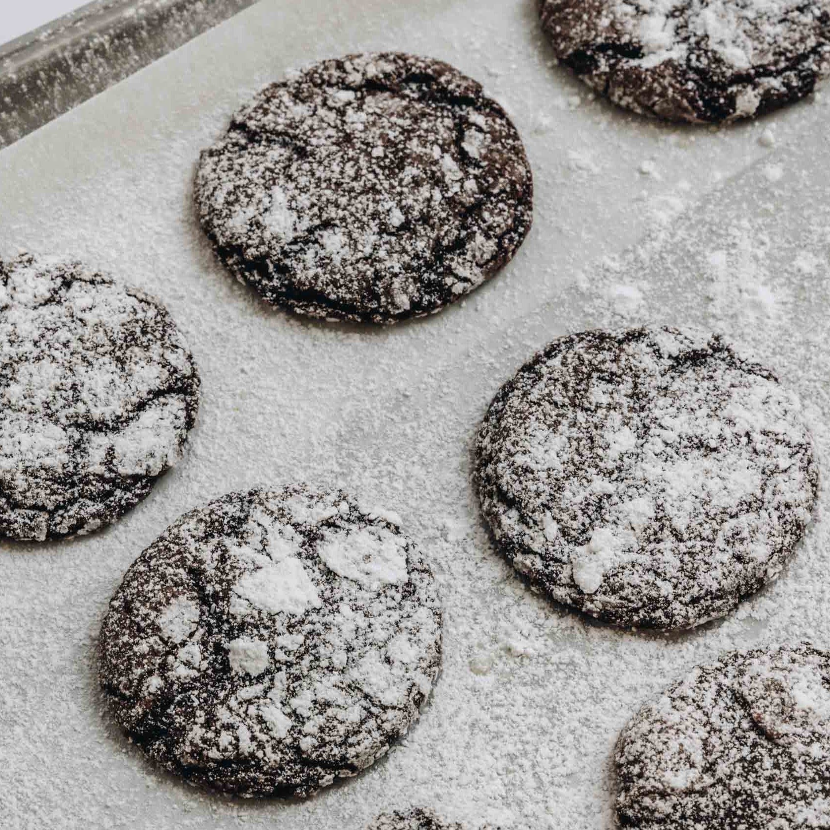 Chocolate Crinkle cookies 6|12 pack