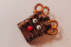 Double Choc Rudolph brownie