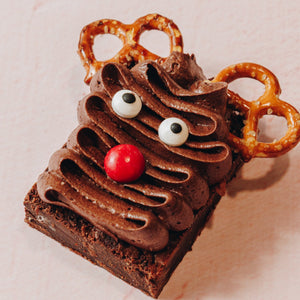 Double Choc Rudolph brownie