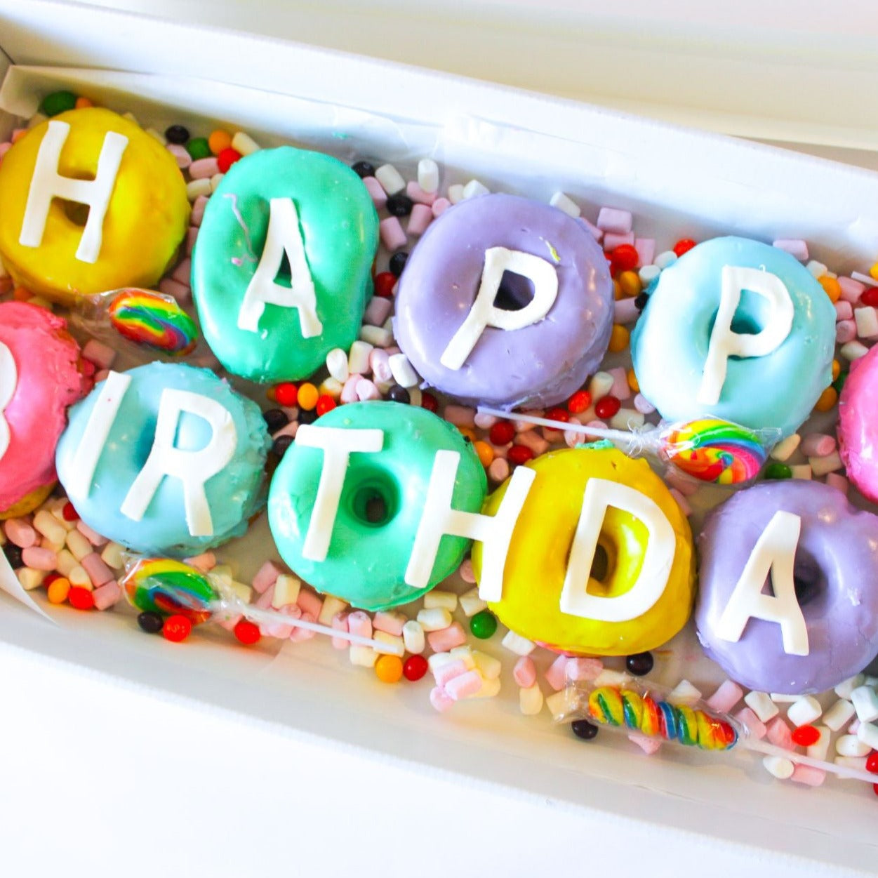 Happy Birthday Rainbow Box